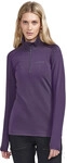 Craft Sport-Langarmshirt CORE Gain (Midlayer, Half-Zip) dunkelviolett Damen