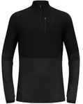Odlo Langarmshirt Descent Ceramiwarm Mid Layer mit Halbreissverschluss Unterw&auml;sche