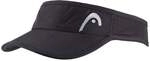 Head Visor Tennis Pro Player 2024 (Polyester, Klettverschluss) schwarz