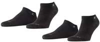 Burlington Tagessocke Sneaker Everyday schwarz Herren - 2 Paar