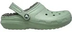 Crocs Sandale Classic Lined Clog (mit Innenfutter) gr&uuml;n - 1 Paar