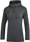 JAKO Kapuzenpullover Premium Basics (Double-Tech-Knit) anthrazitgrau Damen