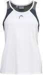 Head Tennistank Club 22 Tank Top (Racer Back) weiss/navyblau Damen
