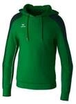 Erima Kapuzenpullover Evo Star (100% Polyester) smaragdgr&uuml;n/pine Herren