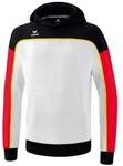 Erima Kapuzenpullover Hoodie Change (Baumwollmix) weiss/schwarz/rot Jungem