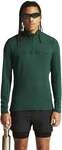 Craft Sport-Langarmshirt CORE Gain (Midlayer, Half-Zip) dunkelgr&uuml;n Herren