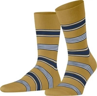 Falke 12557-1216-41-42, Falke Tagessocke Crew Marina Stripe (Bio-Baumwolle)