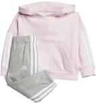 adidas Performance adidas Jogginganzug Essentials (Baumwolle-Mischung) pink/grau
