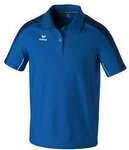 Erima Sport-Polo Evo Star (100% rec. Polyester) royalblau/navyblau Herren