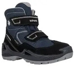 Lowa Winterschuhe Milo GTX (wasserdicht) schwarz/navyblau Kinder