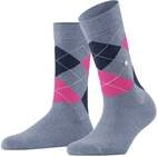 Burlington Tagessocke Queen (Argyle-Muster) kobaltblau Damen - 1 Paar