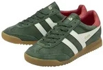 Gola Sneaker Torpedo (Wildleder) 2025 immergr&uuml;n/offweiss/korallrot Damen