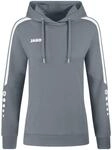 JAKO Kapuzenpullover (Hoodie) Power Kapuzensweat (Bio-Baumwolle) dunkelgrau Damen