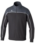 Erima Trainingsjacke Change (rec. Polyester, hoher Tragekomfort) schwarz/grau/weiss