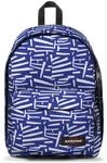 Eastpak Alltags-Rucksack Out Of Office Shape Blue - weiss/blau 27 Liter
