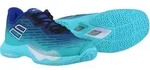 Babolat Badmintonschuhe Shadow Tour 5 (Stabilit&auml;t) blau/gr&uuml;n Herren