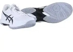 Asics Hallen-Indoorschuhe Gel Rocket 12 (multifunktional/Stabilt&auml;t) weiss/schwarz
