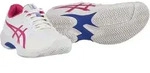 Asics Tennisschuhe Game FF Clay/Sandplatz weiss/pink Damen