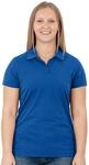 JAKO Freizeit-Polo Doubletex (Polyester/Baumwolle) royalblau Damen