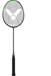 Victor Badmintonschl&auml;ger Ultramate 7 (ausgewogen, steif) schwarz/gr&uuml;n -...