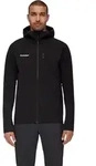 Mammut Softshell-Wanderjacke Ultimate Comfort SO Hooded (4‐Wege-Stretch, winddicht)