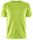 Craft Sport-Tshirt Core Unify (funktionelles Recyclingpolyester) limegr&uuml;n Herren