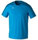 Erima Sport-Tshirt Evo Star (100% rec. Polyester, leicht) curacaoblau Kinder