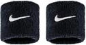 Nike Schweissband Swoosh Classic (Baumwollmix) 2025 schwarz - 2 St&uuml;ck