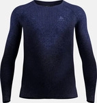 Odlo 196292-21119-XL, Odlo Langarmshirt Performance Warm Blackcomb (warm, nahtlos,