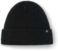 Eisb&auml;r M&uuml;tze (Beanie) Salma 2.0 - Merinomix, Rippstruktur - schwarz - 1 St&uuml;ck