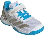 adidas Tennisschuhe Courtflash CF C Allcourt (Klettverschluss) 2025 weiss/blau Kinder