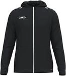 JAKO Kapuzenjacke One (Innenseite aus Micro-Fleece, 100% rec. Polyester) schwarz