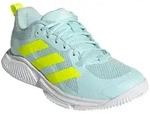 adidas Hallen-Indoorschuhe Court Team Bounce 2 mintblau/gelb Damen