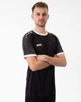 JAKO Sport-Tshirt Trikot Iconic (Polyester-Interlock) schwarz/anthrazitgrau Herren