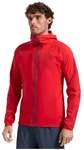 La Sportiva Trail-Laufjacke Pocketshell (Hardschell, wasserdicht) rot Herren