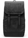 Herschel Alltags-Rucksack Retreat&trade; - schwarz/diamond 23 Liter