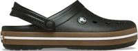 Crocs 212756-001-41-42, Crocs Sandale Crocband Gum Clog schwarz -1 Paar, Gr&ouml;&szlig;e Euro