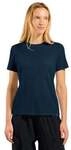 Odlo Wander-/Freizeit Shirt Cubic Light (leicht, schnelltrocknend) sapphireblau Damen