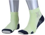 X-Socks Laufsocke Run Perform Ankle neo limegr&uuml;n/schwarz Herren - 1 Paar