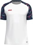 JAKO Sport-Tshirt Sonic (atmungsaktiv, strapazierf&auml;hig) weiss/marineblau/rot Jungen