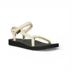 Teva Sandale Original Universal Slim weiss/schwarz Damen