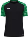 JAKO Sport-Tshirt Sonic (atmungsaktiv, strapazierf&auml;hig) schwarz/gr&uuml;n Herren