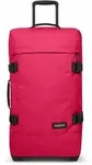 Eastpak Travel-Reisetasche Tranverz M Saffron Red (78 Liter) mit Rollen magenta