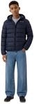 Champion Winterjacke Hooded Jacket (warm, bequeme Passform) navyblau Kinder