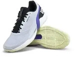 Wilson Tennisschuhe Rush Pro 5.0 Clay/Sandplatz grau/schwarz/violett Herren
