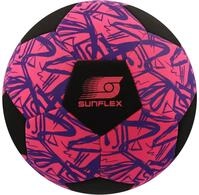 Sunflex Fussball Neopren (Gro&szlig;e 5) Funky Strokes pink - 1 Ball