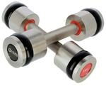 HMS Fitness Premium HH05 verchromte Kurzhantel 2x5kg