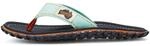 Gumbies Zehensandalen Original Flip Flops Tricolor Black schwarz/hellblau