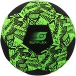 Sunflex Fussball Neopren (Gro&szlig;e 5) Funky Boom gr&uuml;n - 1 Ball