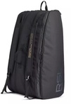 RSL Badminton-Racketbag Pro Line X12 (Schl&auml;gertasche, 3 Hauptfach) schwarz 12er